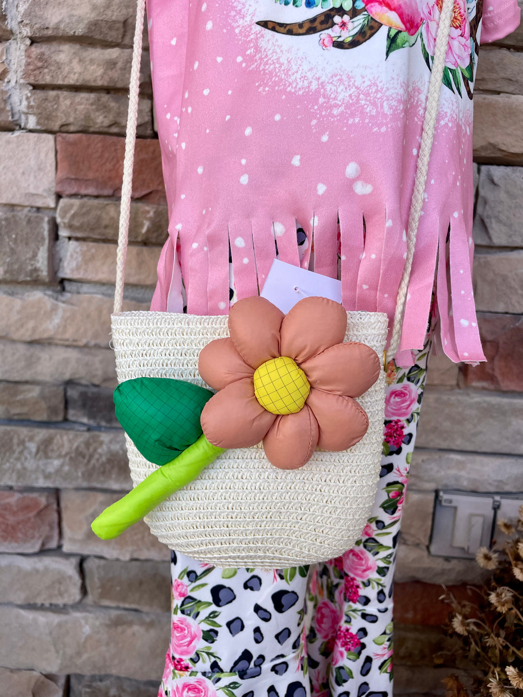 Puffy Flower Purse