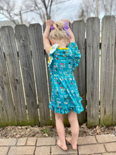 Load image into Gallery viewer, Butterfly Ruffle Dress

