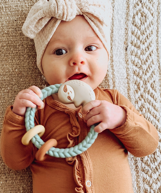 Itzy Ritzy Rattle Silicone Teether Rattles (Assorted Styles)