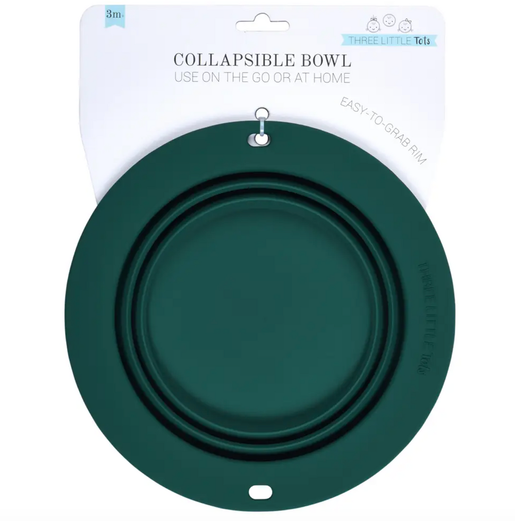 Collapsible Bowl for Home and Travel (Assorted Colors)