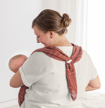 Load image into Gallery viewer, Breastfeeding Boss- Multitasking Muslin for Nursing, Swaddling &amp; More
