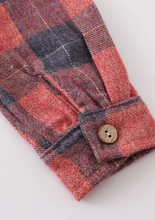 Load image into Gallery viewer, Baby Boys Rust Flannel
