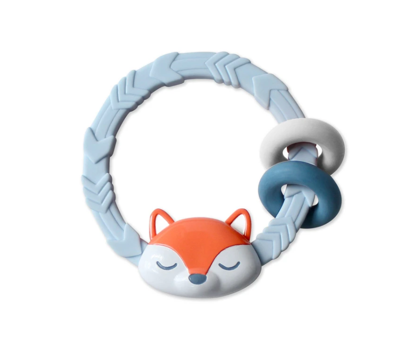 Itzy Ritzy Rattle Silicone Teether Rattles (Assorted Styles)