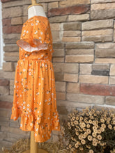 Load image into Gallery viewer, Orange Hi-Low Dress
