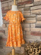 Load image into Gallery viewer, Orange Hi-Low Dress

