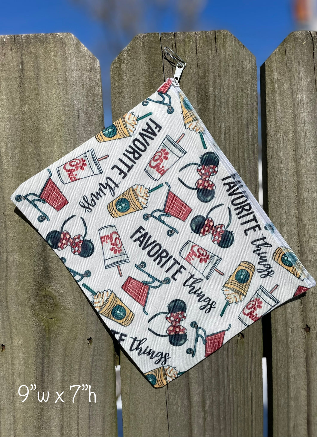 Canvas Zipper Bags (Assorted Styles)